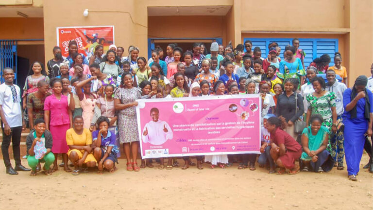 Briser le Silence : Le Camp sur la Gestion de l’Hygiène Menstruelle de l’ONG ESPOIR D’UNE VIE transforme des vies à Abomey-Calavi